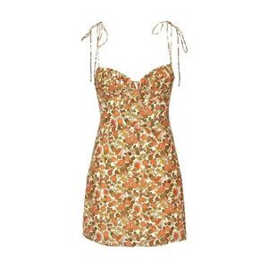 REALISATION PAR | The Devon Mini Dress | Extra-Small | 70's floral